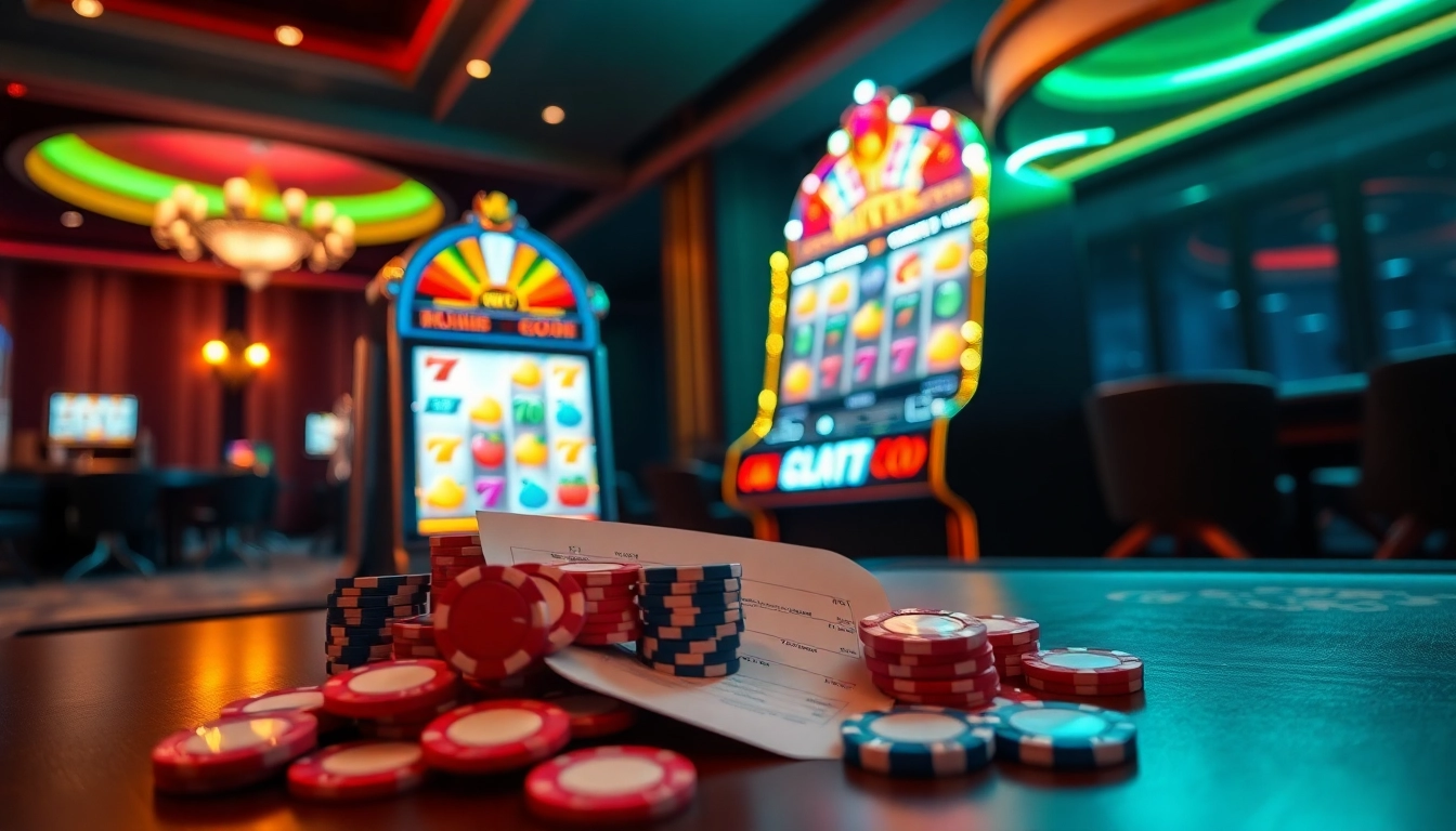 Menang besar di slot Depo 1K dengan mesin slot kasino yang cerah dan permainan yang seru.