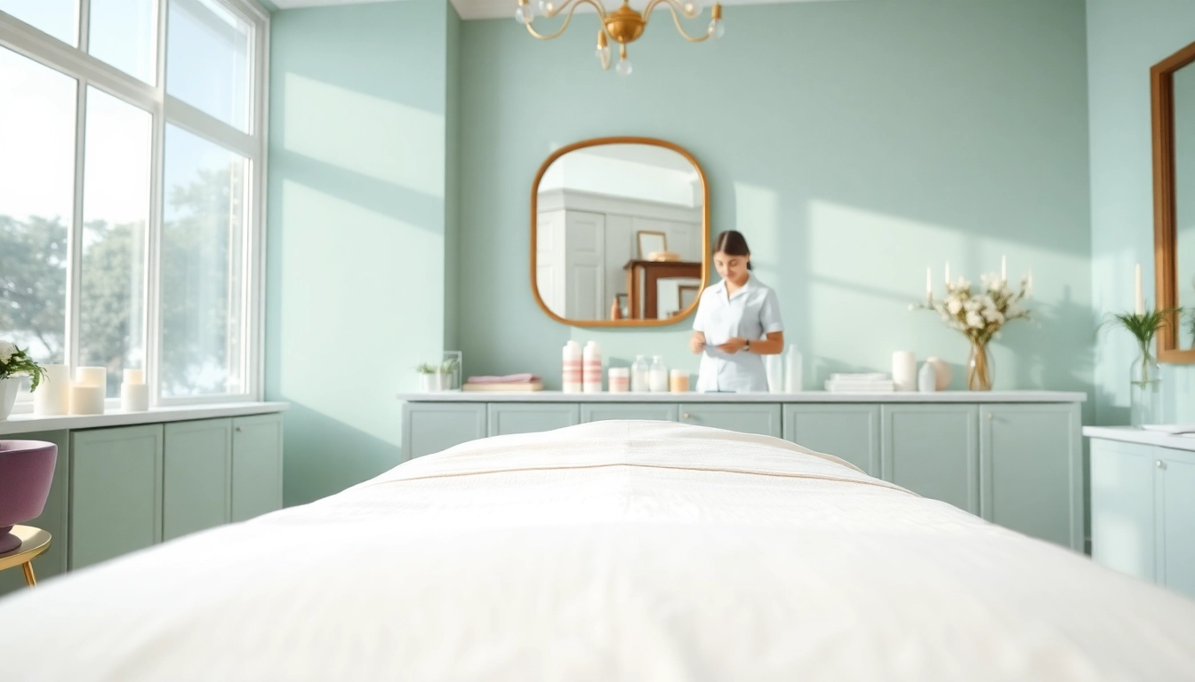 Experience professional waxing near me in a serene salon atmosphere with a skilled aesthetician.