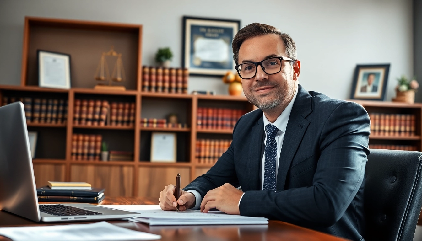Experienced truck accident attorney Clearwater advises a client in a professional office setting.