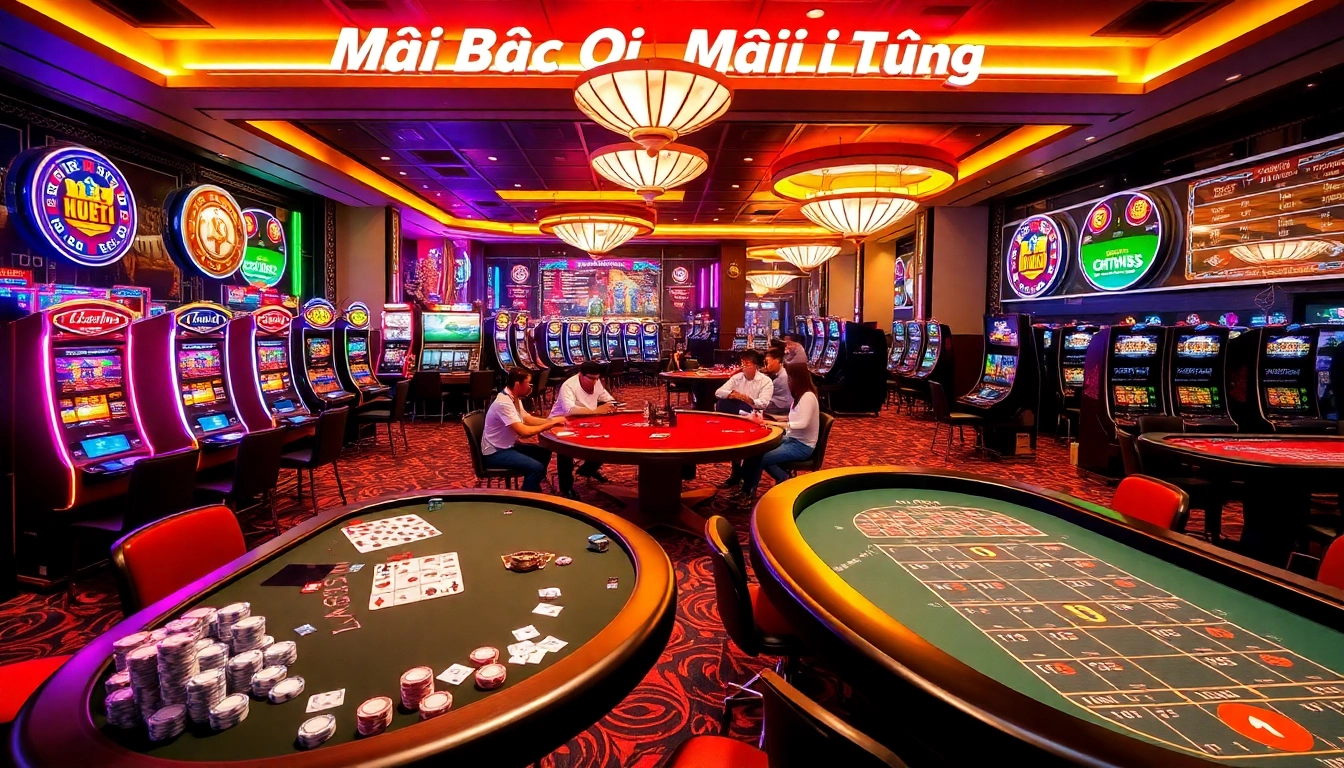 KJC AC 3 immersive casino experience with thrilling tables, dice, and slot machines.