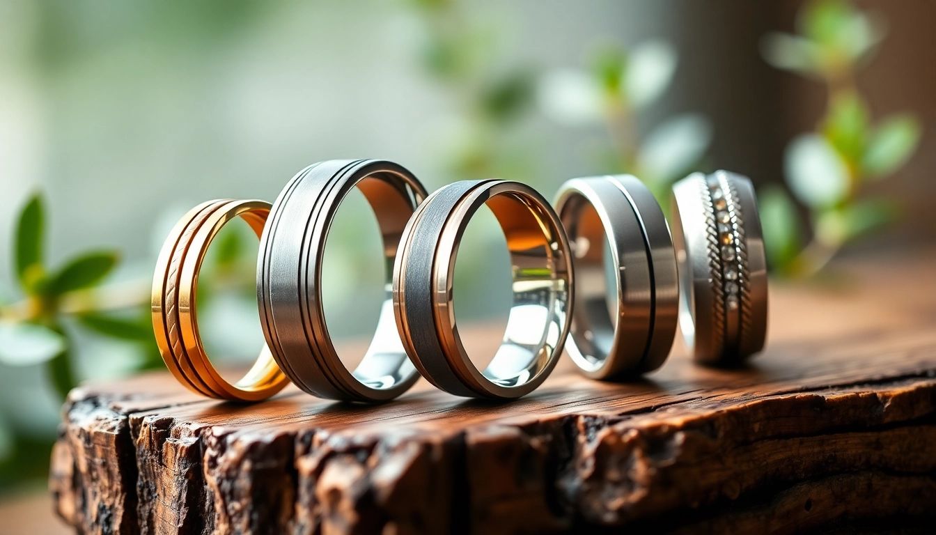 Stylish Unique Wedding Bands for Men That Redefine Tradition