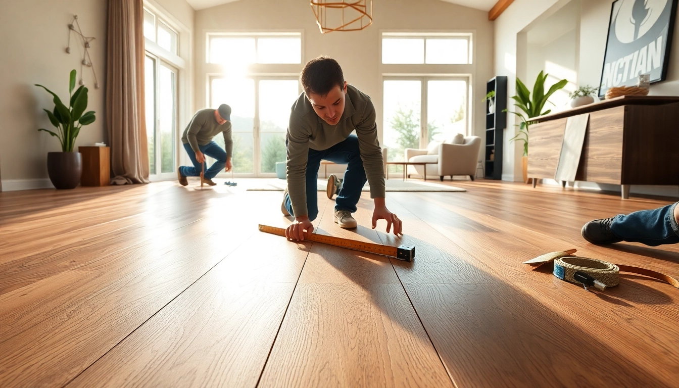 Transform your space with luxury vinyl flooring near me, expertly installed for a modern aesthetic.
