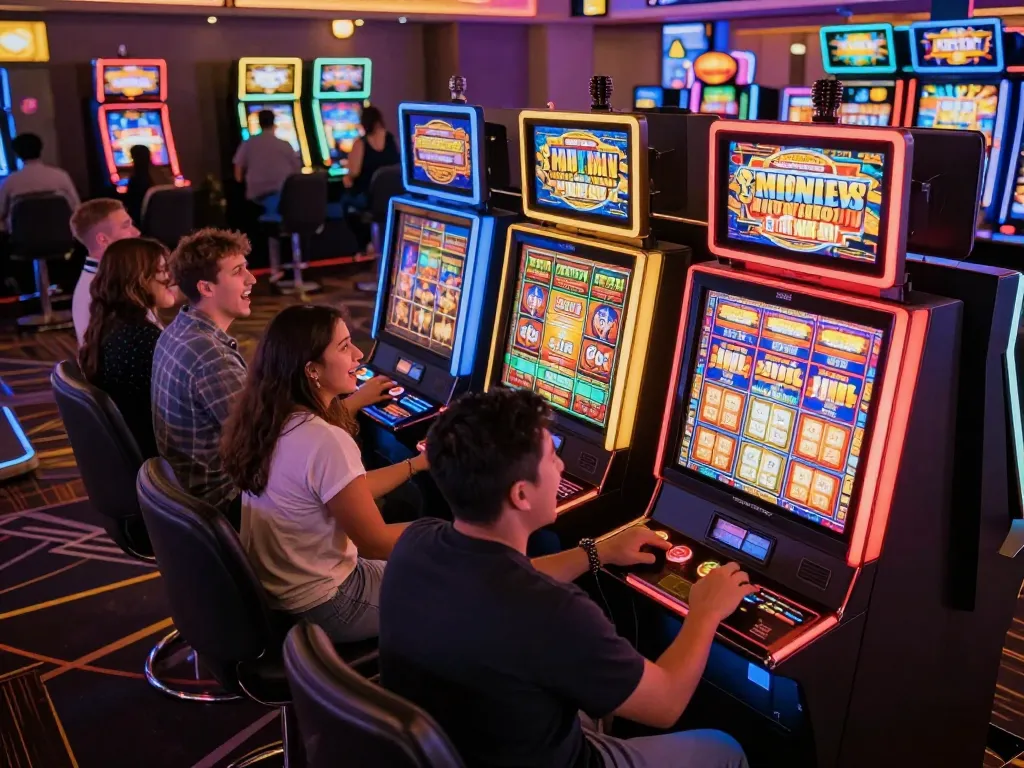 Experience thrilling wins at depo 10k slot machines with vibrant gameplay and lively atmosphere