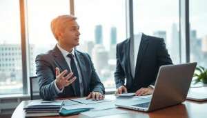 신용카드 현금화 방법을 설명하는 금융 전문가의 모습