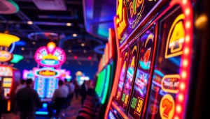 Menangkan hadiah pada plink slot yang menarik di kasino yang ramai.