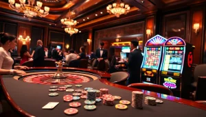 Experience the thrill of gambling at a casino as players engage around the roulette table; Nếu như vậy bám vào đây.