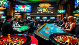 Experience the thrilling atmosphere of say88 with exciting casino games and vibrant player interactions.